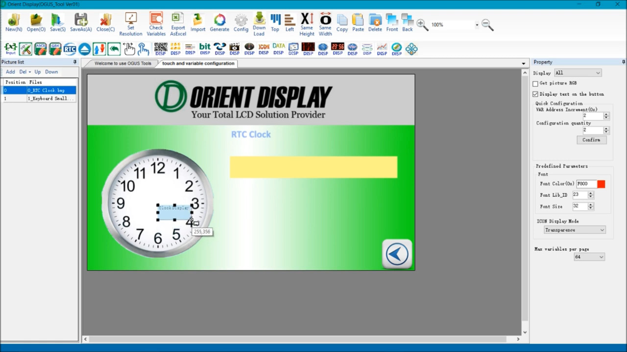 8,  RTC Clock Movie