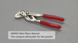 The KNIPEX Mini Pliers Wrench The KNIPEX Mini Pliers Wrench