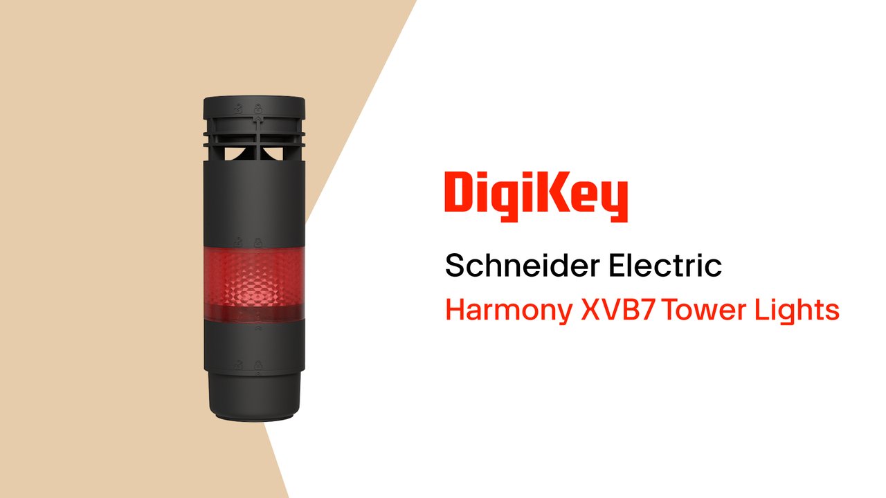 Harmony XVB7 Tower Lights from Schneider Electric PIO | DigiKey