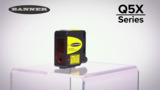 Banner Q5X Series High Power, Multi-Purpose Photoelectric Sensor