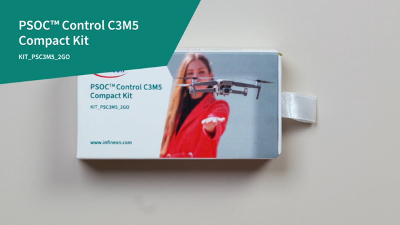 PSOC™ Control 3M5 2GO Kit unboxing