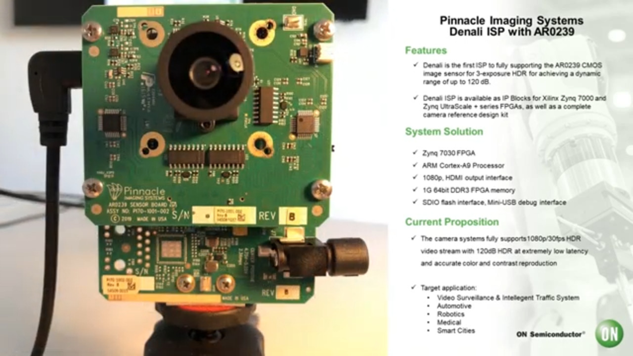 Pinnacle Imaging Systems Denali ISP with AR0239