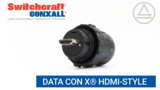 Data-Con-X HDMI-Style Weathertight Connectors Data-Con-X HDMI-Style Weathertight Connectors