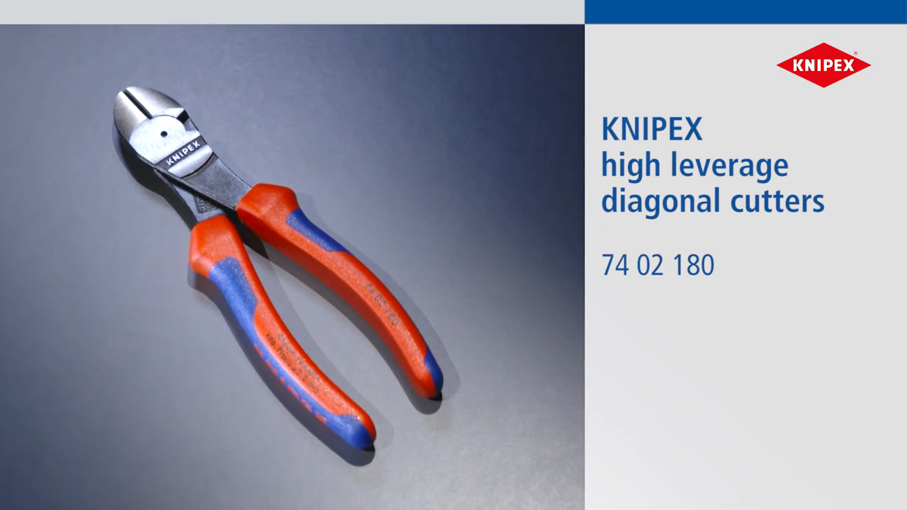 KNIPEX High Leverage Diagonal Cutter 74 02 180