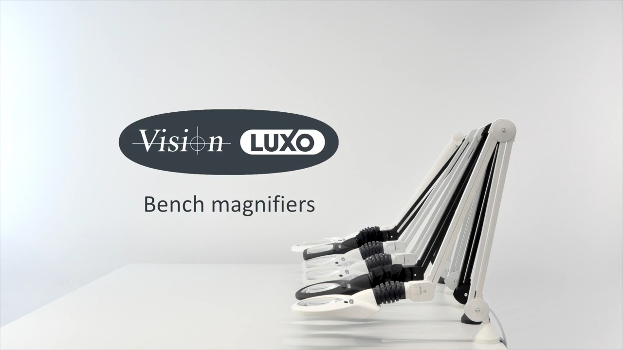 Vision LUXO Industrial Bench Magnifier