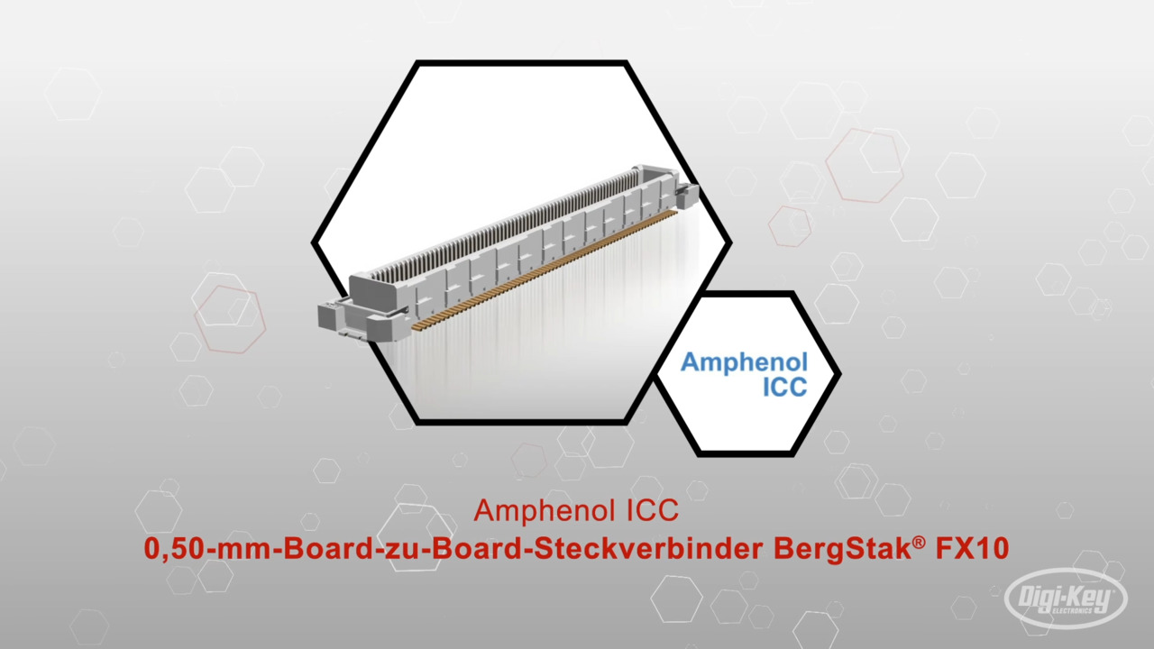 0,50-mm-Board-zu-Board-Steckverbinder BergStak® FX10 | Datasheet Preview