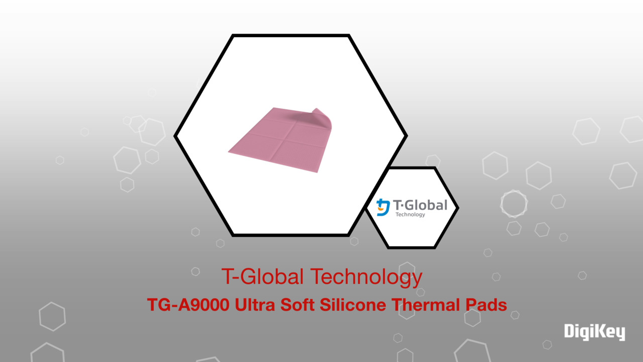 T-Global TG-A9000 Series Ultra-Soft Silicone Pads | Datasheet Preview