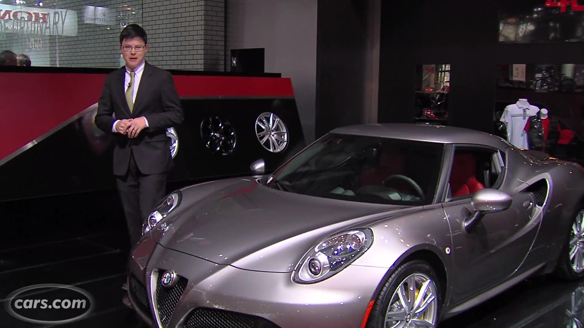 2015 Alfa Romeo 4C - First Look