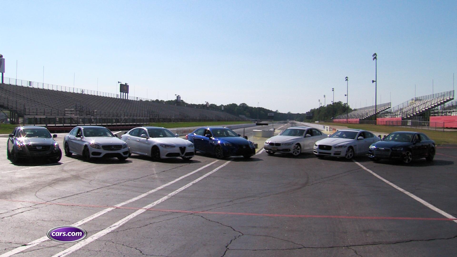 2017 Luxury Sedan Challenge: Acceleration Test