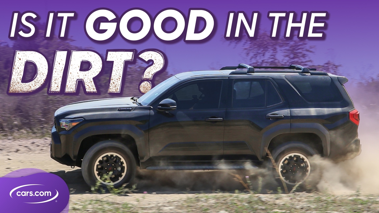 Off-Roading in the 2025 Toyota 4Runner TRD Off-Road
