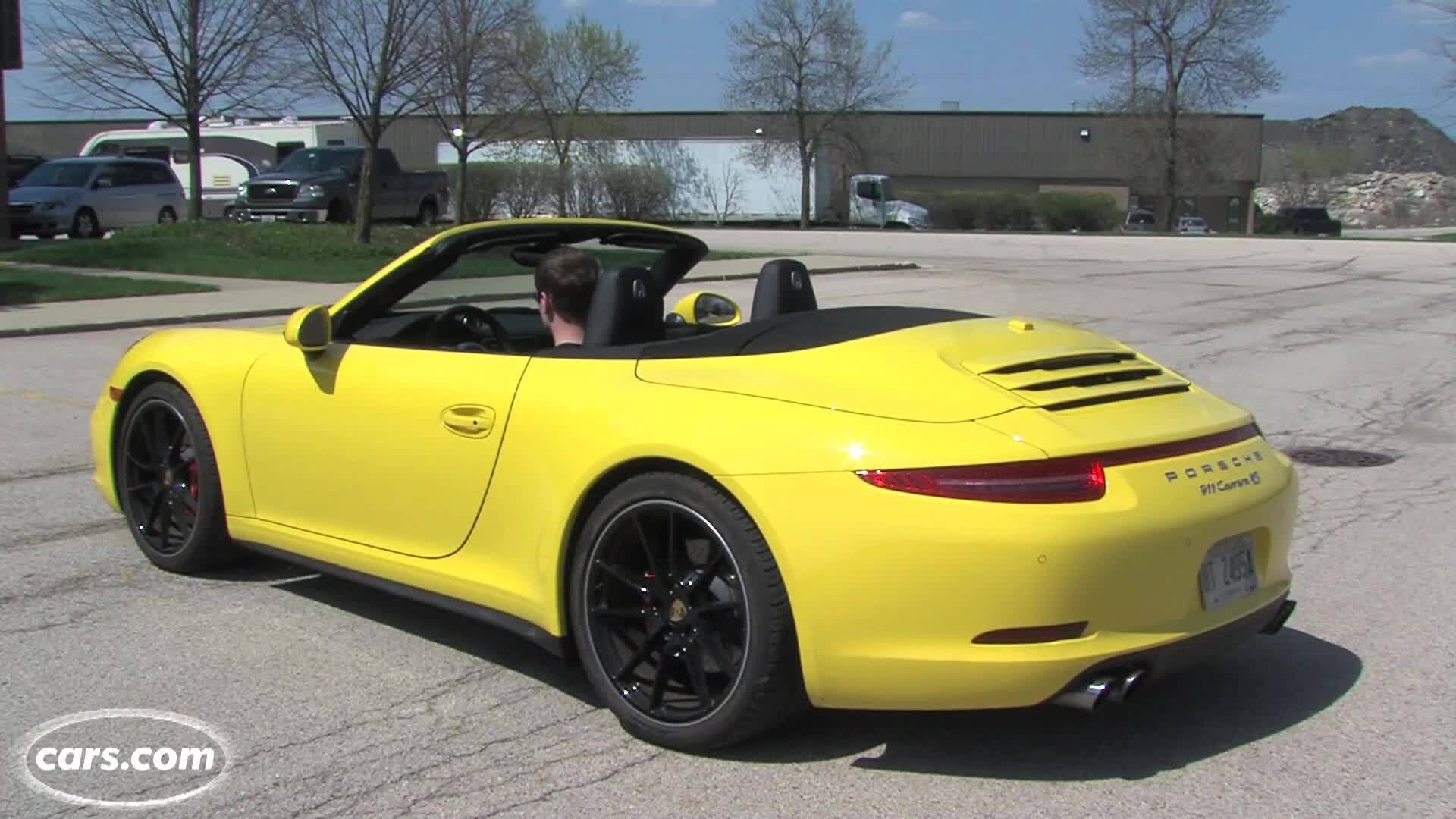 2013 Porsche 911 Carrera 4S Cabriolet Exhaust Note