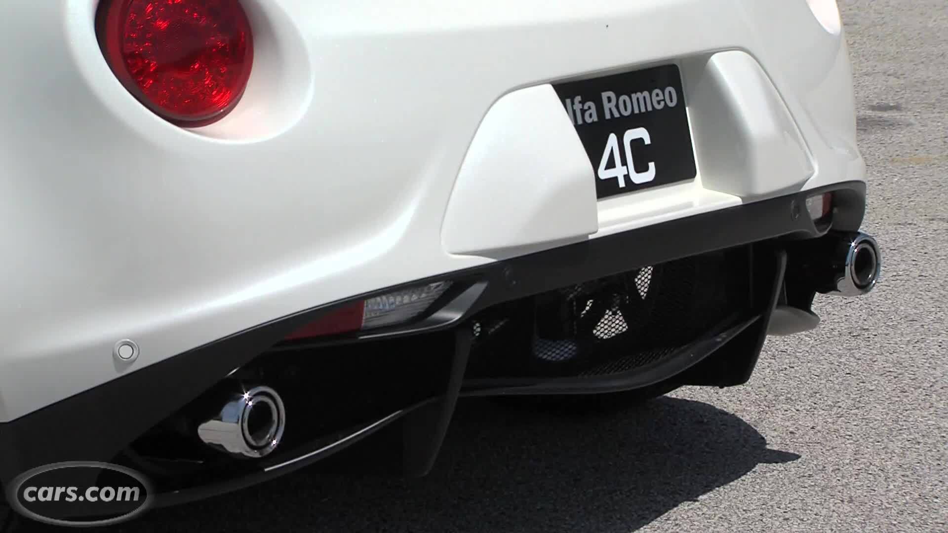 2015 Alfa Romeo 4C Exhaust Note