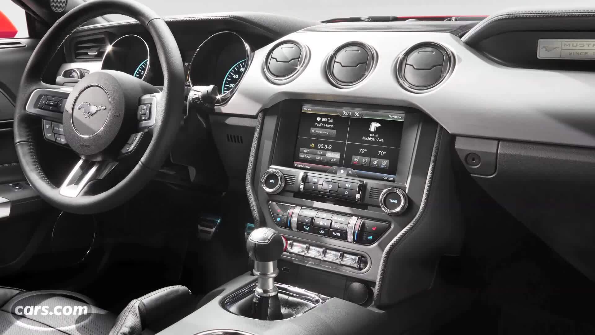 2015 Ford Mustang -- 2014 Detroit Auto Show