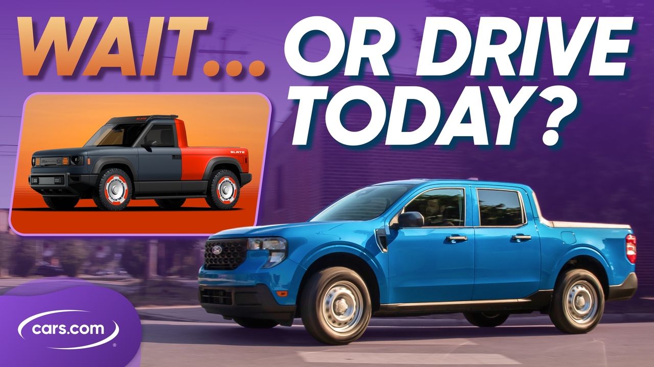 The 2025 Ford Maverick XL is a Slate Truck for those who can't wait