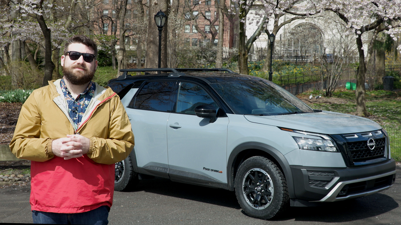 2023 Nissan Pathfinder Rock Creek: Up Close — Cars.com