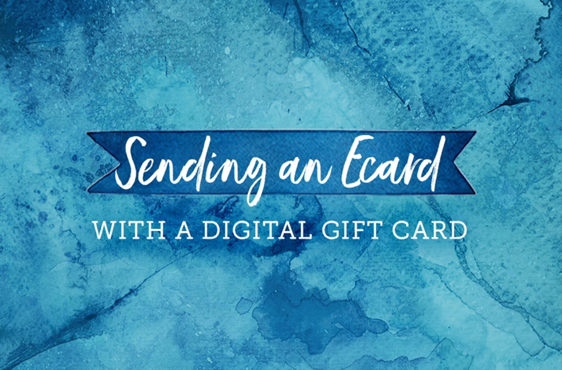 Can you send an ecard with an attachment?