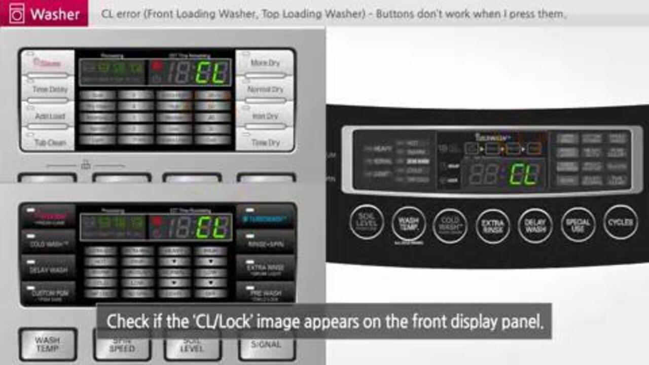 LG Washing Machine Error Codes: Meaning & How to Fix - Fleet Appliance