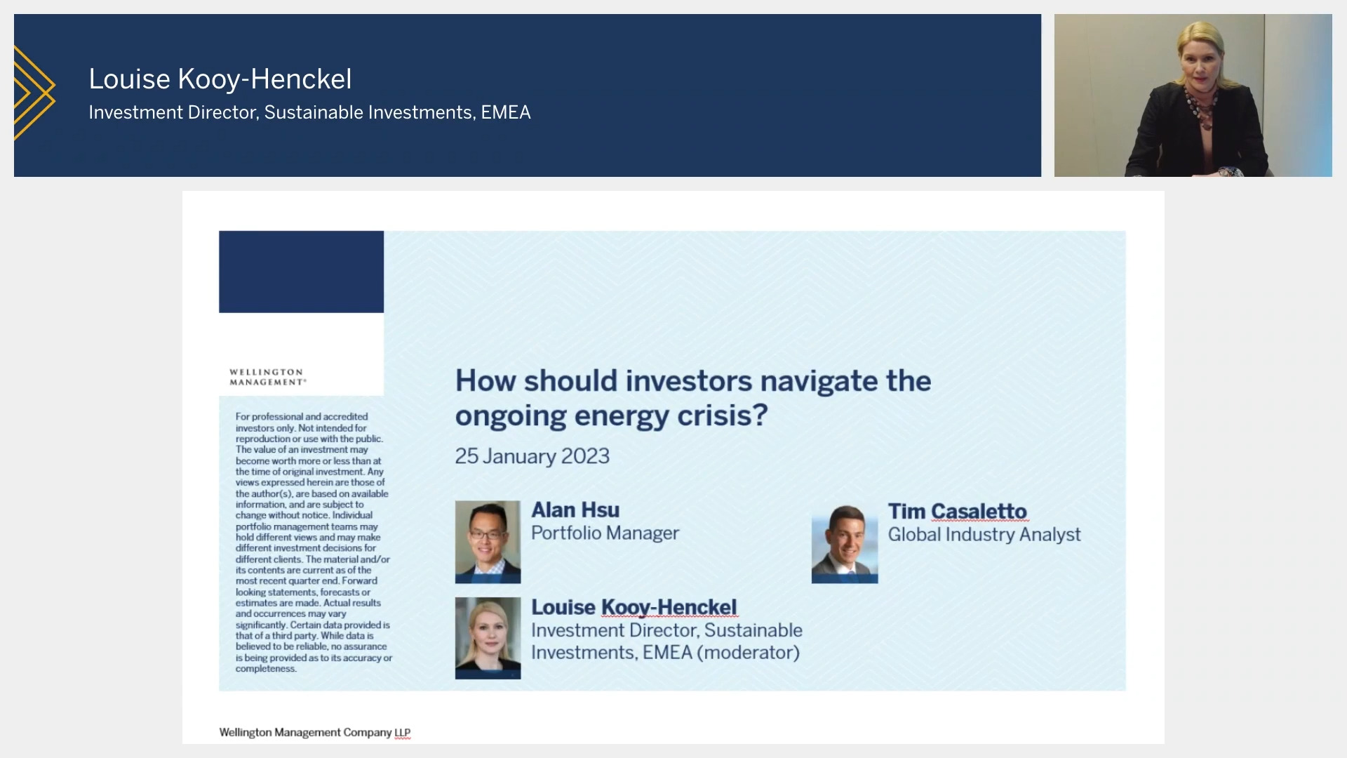 Investing amid European energy crisis Wellington UK Institutional