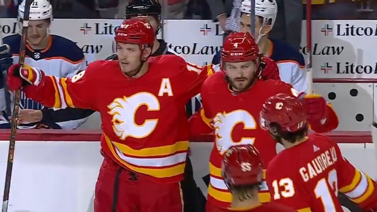 Flames and Oilers erupt for highest-scoring Battle of Alberta playoff game ever