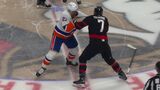Tkachuk and Lee square off in opening-faceoff fight