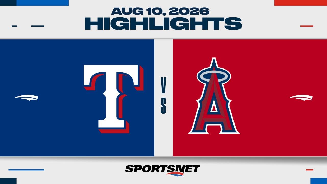 MLB Highlights: Rangers 4, Angels 1