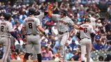 Giants’ Chapman hits grand slam, crushes three-run shot in rout of Cubs