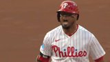 Arraez delivers RBI hit in first at-bat with Phillies