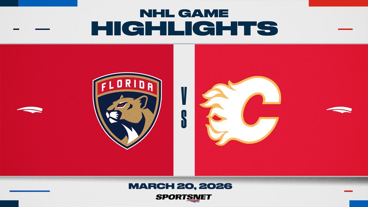 NHL Highlights: Flames 4, Panthers 1