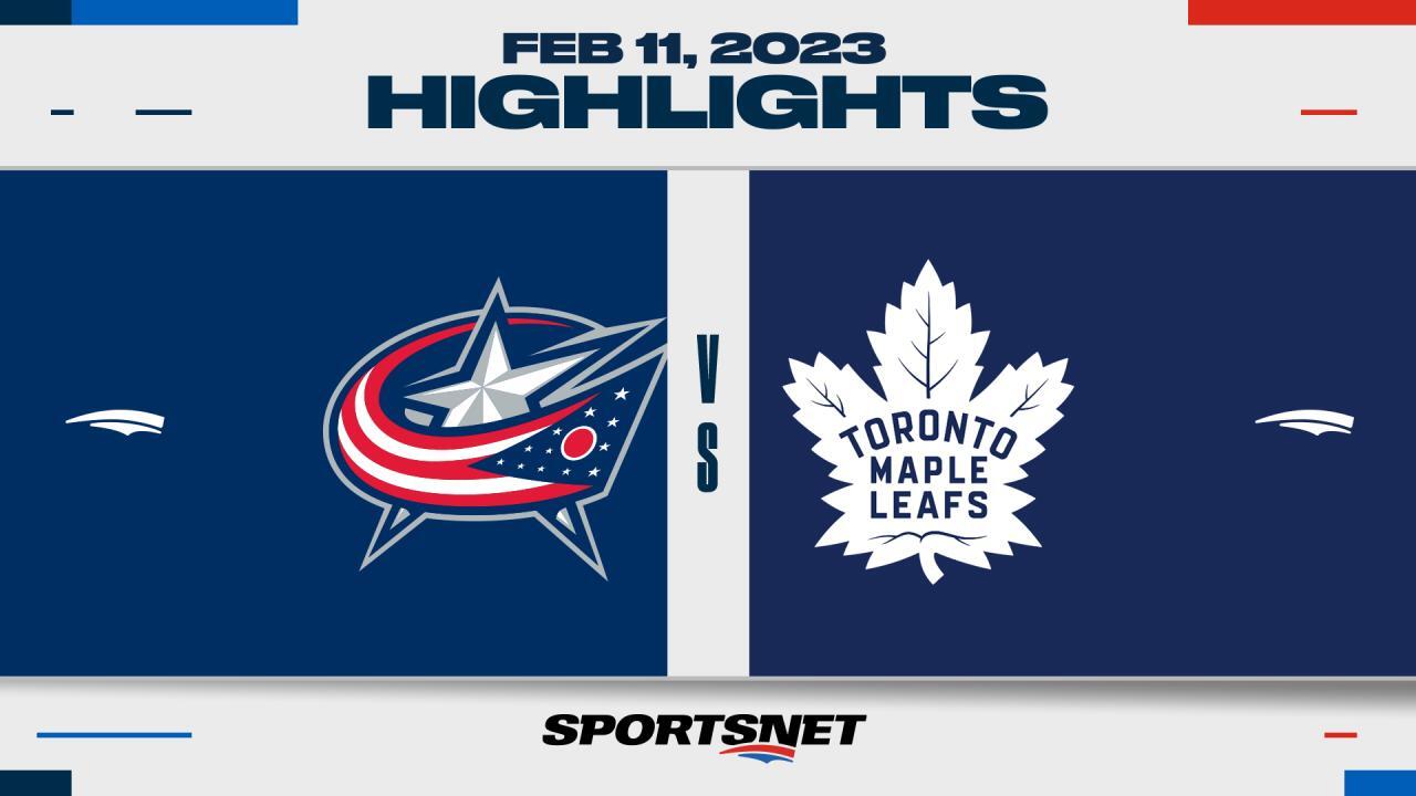 Blue Jackets knocked flat in Game 2 loss to Maple Leafs