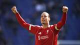Virgil van Dijk scores 100th-minute winner for Liverpool in Merseyside derby