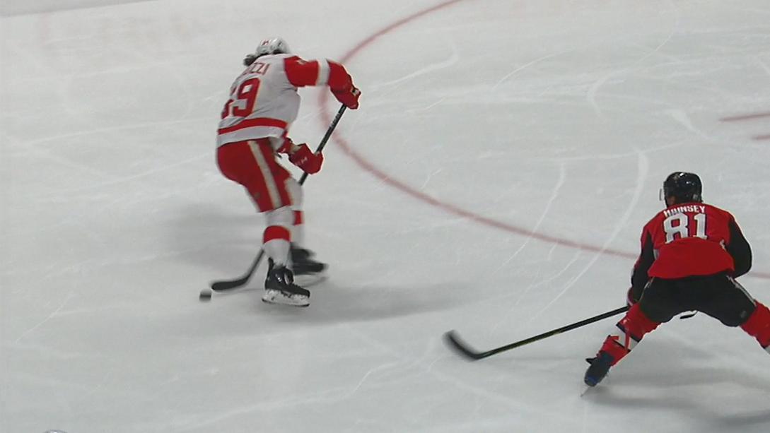 Detroit Red Wings' Tyler Bertuzzi vows he'll be 'in front of the net