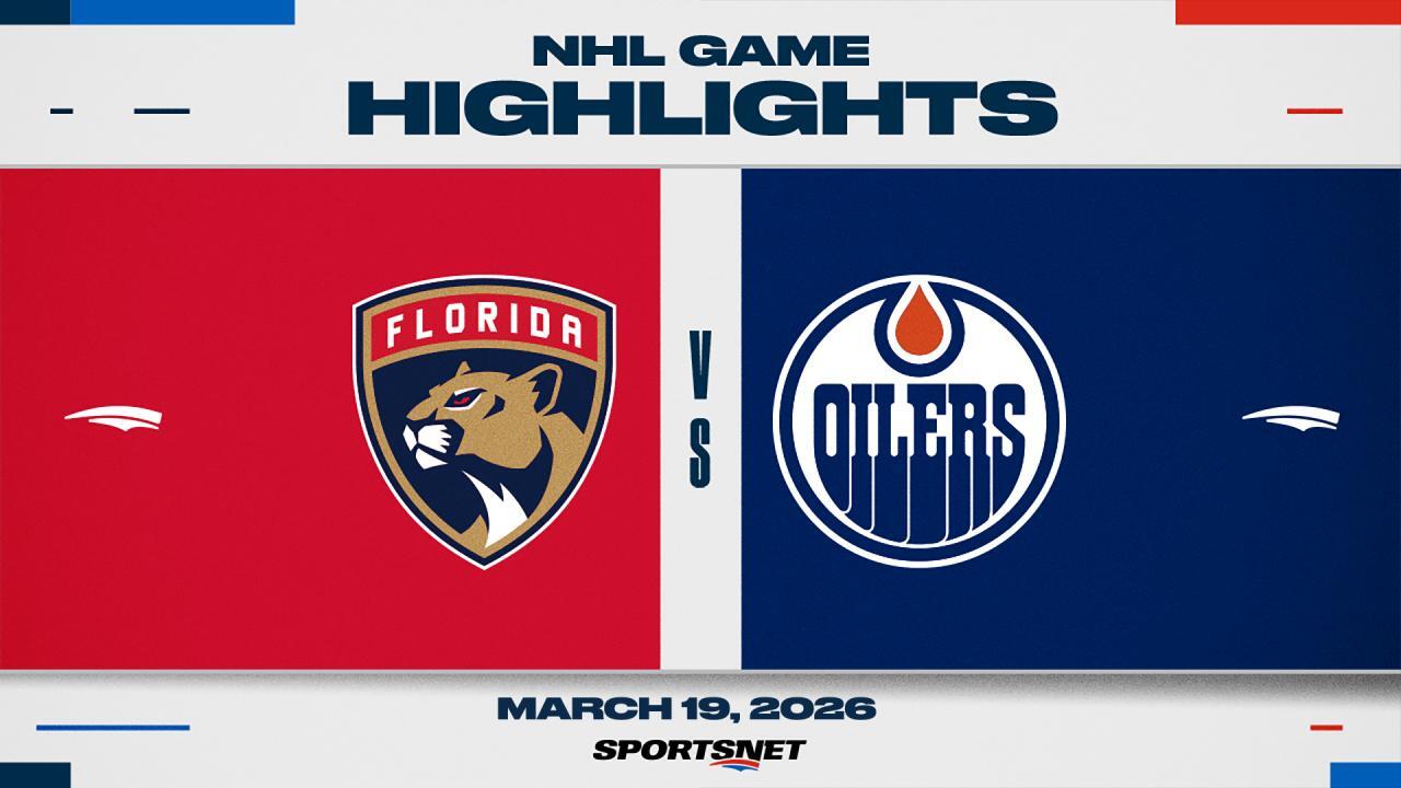 NHL Highlights: Panthers 4, Oilers 0