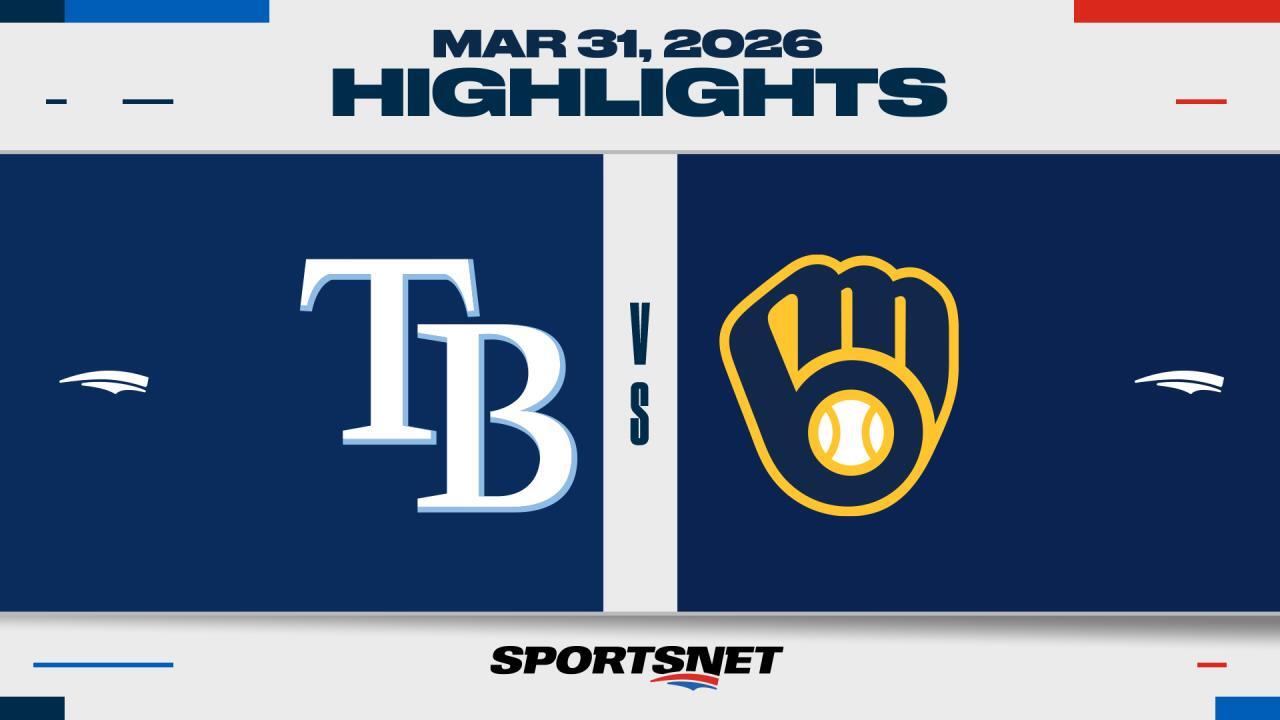 MLB Highlights: Brewers 6, Rays 2