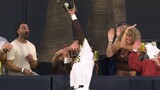 Padres’ Merrill leaps at the wall to rob McGonigle of his first MLB homer