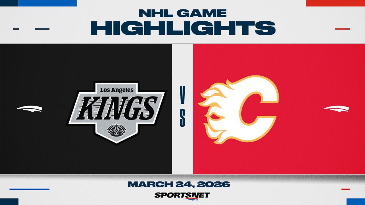 NHL Highlights: Flames 3, Kings 2 (SO)