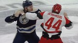 Blue Jackets’ Olivier and Deslauriers square off in heavyweight showdown