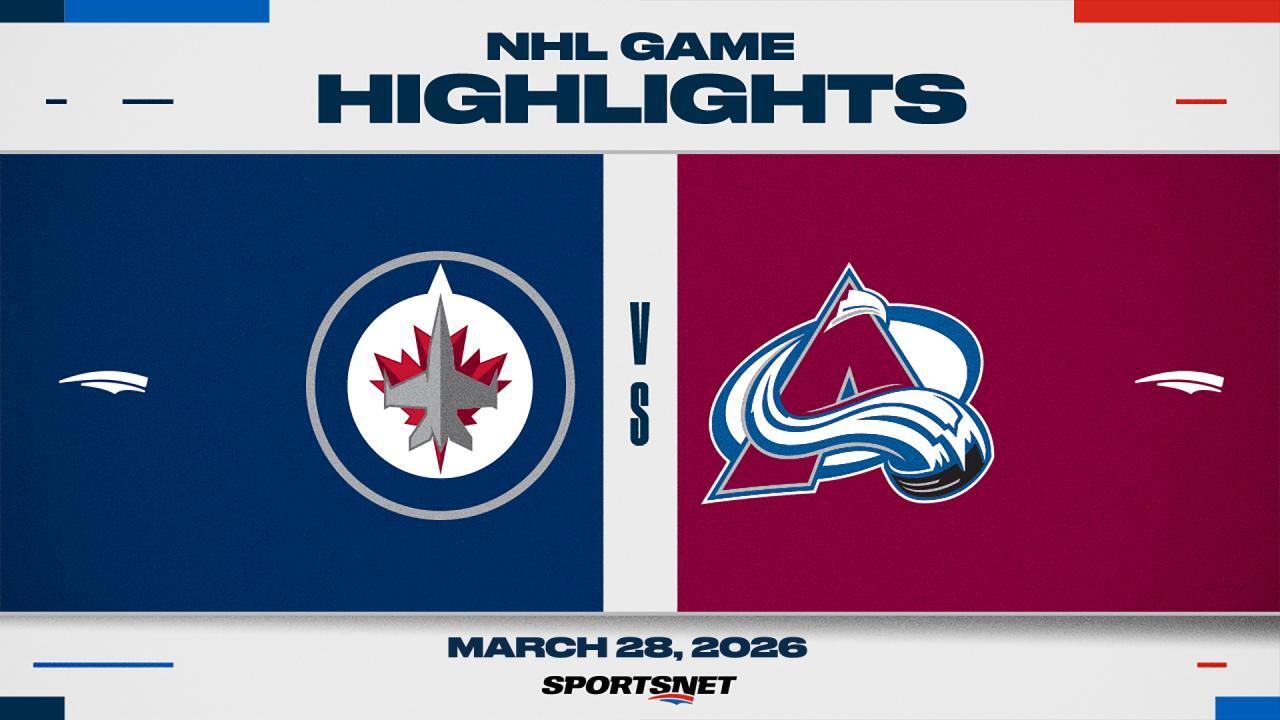 NHL Highlights: Jets 4, Avalanche 2