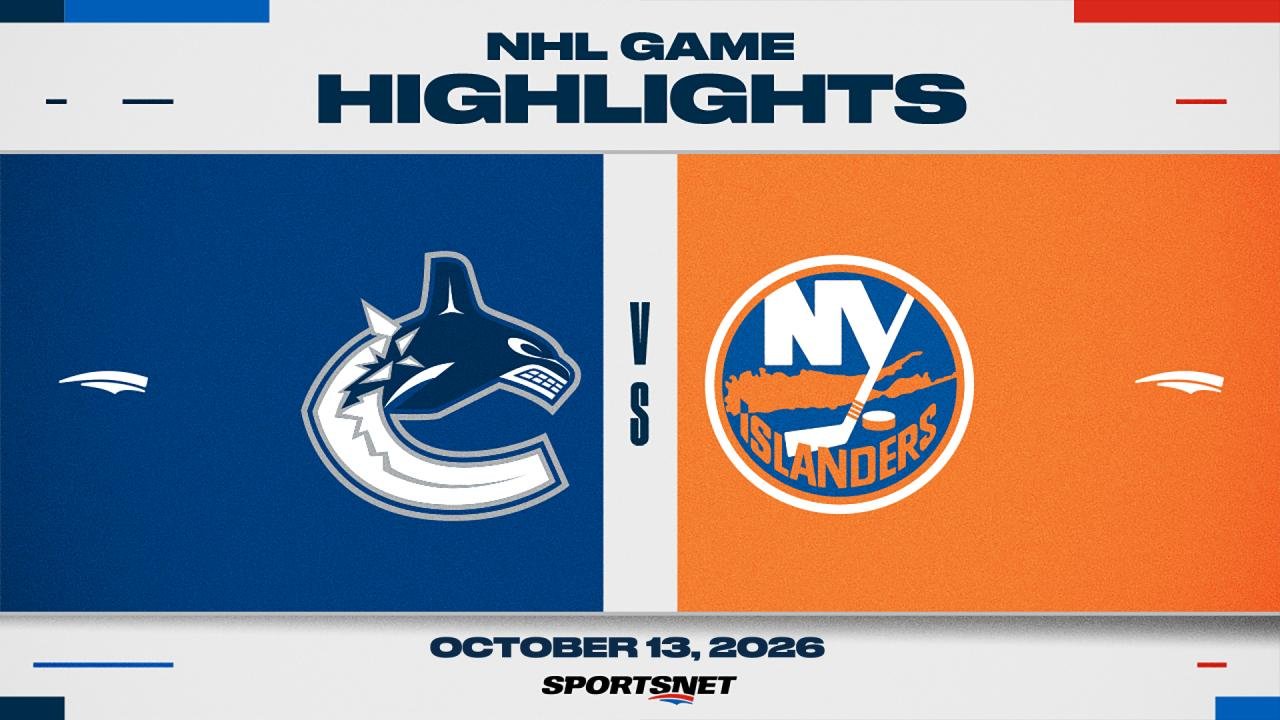 NHL Highlights: Islanders 3, Canucks 2