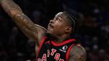 Raptors’ Shead rises up to deny Pistons’ Holland II with massive block