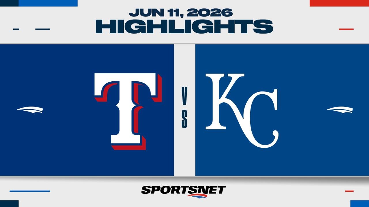 MLB Highlights: Rangers 4, Royals 2