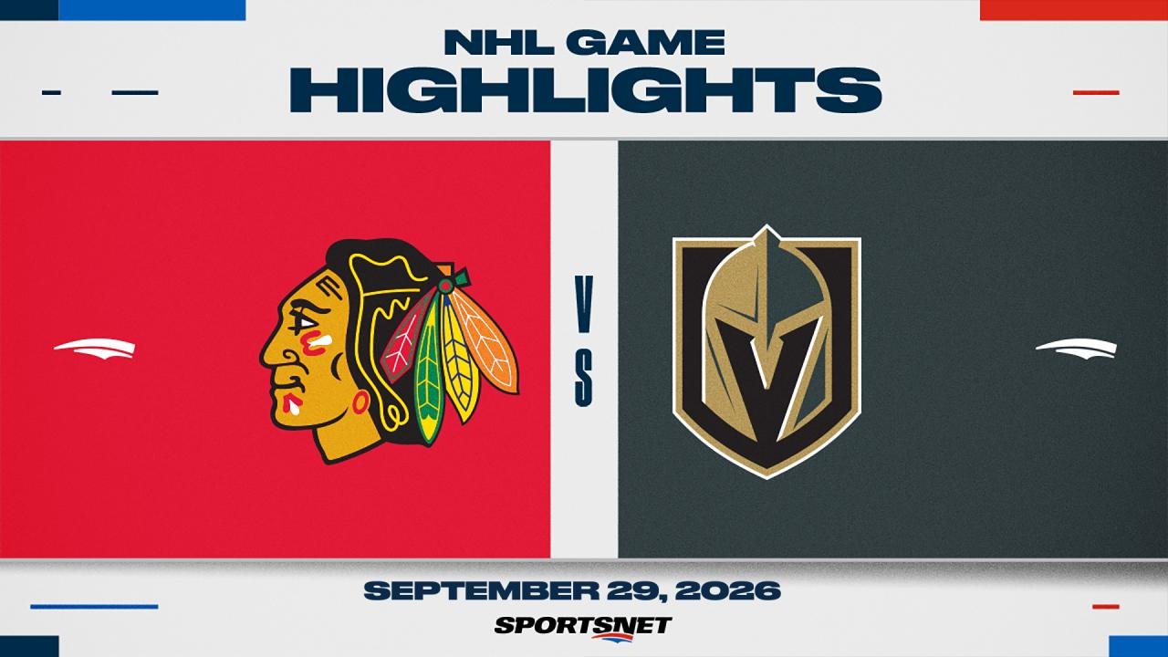 NHL Highlights: Golden Knights 5, Blackhawks 2