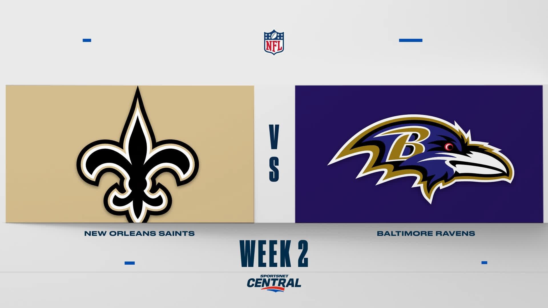 NFL Highlights: Saints 24, Ravens 17