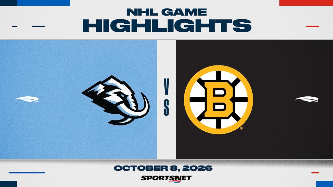 NHL Highlights: Bruins 6, Mammoth 1