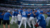 Blue Jays celebrate after clinching first division title in 10 years