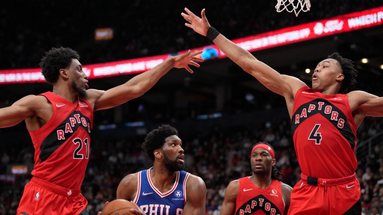 Sixers impressed with Joel Embiid as a passer in Game 1 vs. Raptors