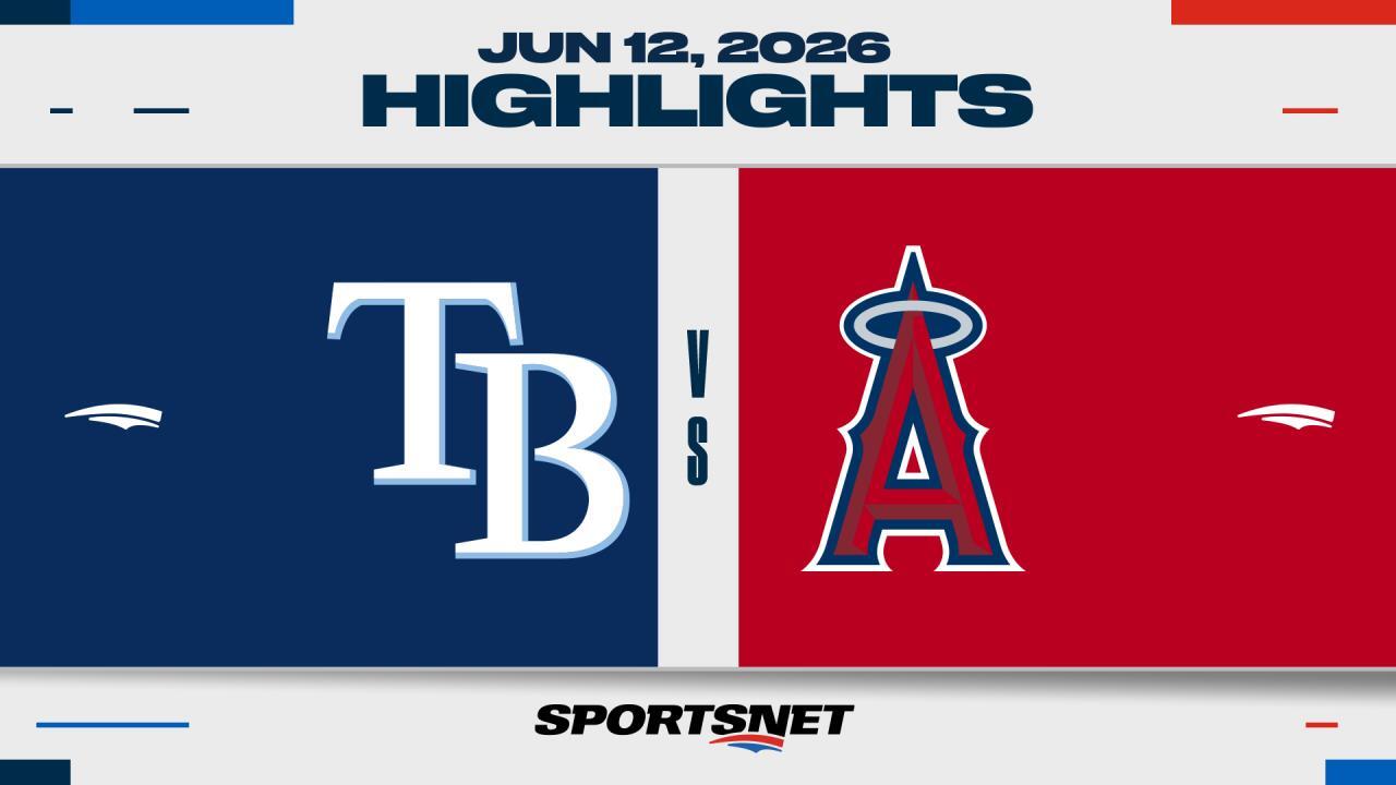 MLB Highlights: Angels 4, Rays 3