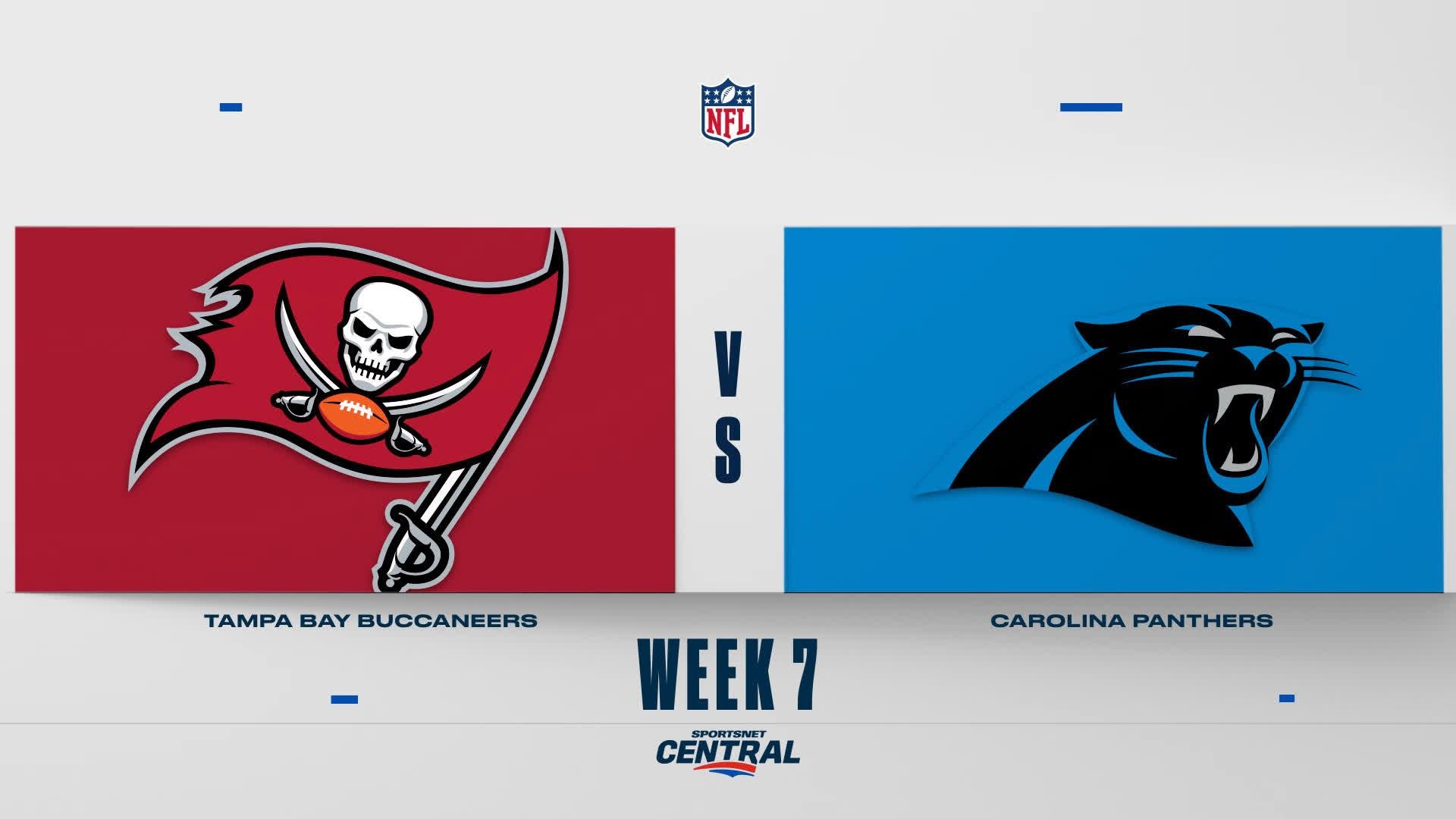 NFL Highlights: Buccaneers 43, Panthers 13