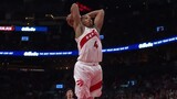 Raptors’ Barnes reaches back for thunderous two-hand slam
