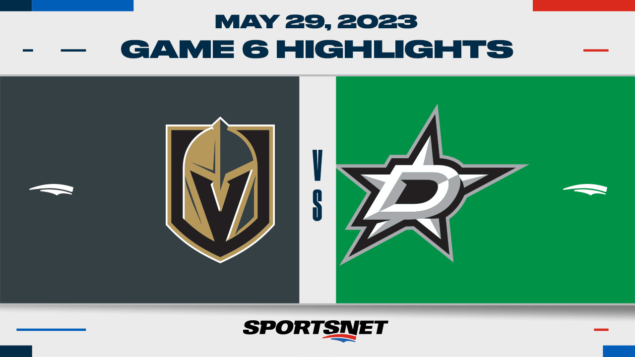Stars vs. Golden Knights Stanley Cup Semifinals Game 6 Player