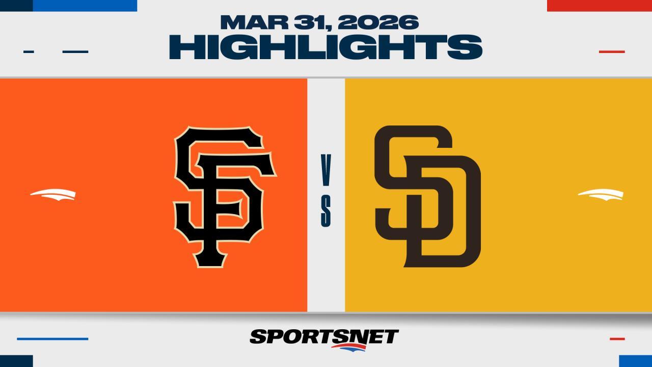 MLB Highlights: Giants 9, Padres 3